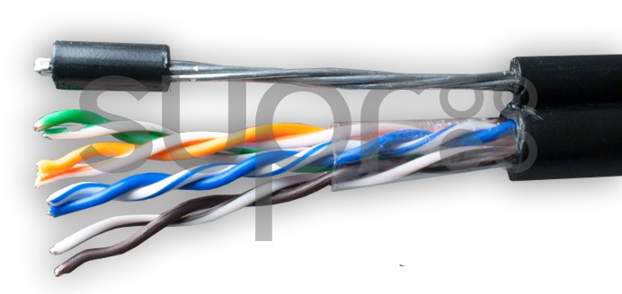 Кабель витая пара U/UTP 5e кат. 4 пары SUPRLAN 01-0322 541320