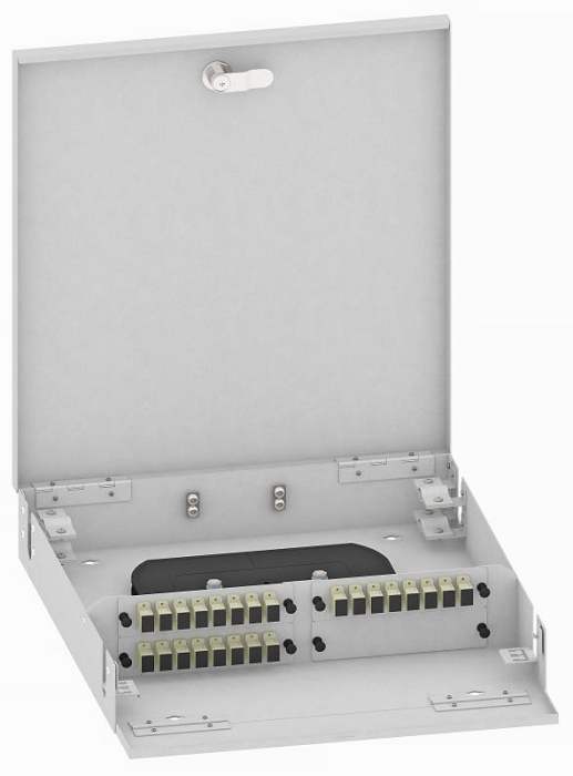 Кросс оптический настенный  TopLAN КРН-Top-24SC/U-OM2-GY 649203