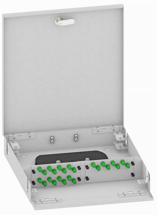 Кросс оптический настенный  TopLAN КРН-Top-24ST/A-OS2-GY 649208