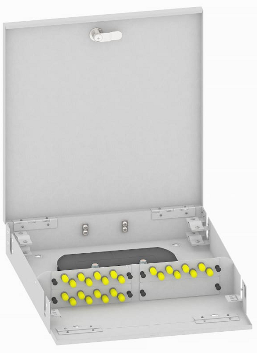 Кросс оптический настенный  TopLAN КРН-Top-24ST/U-OM2-GY 649207