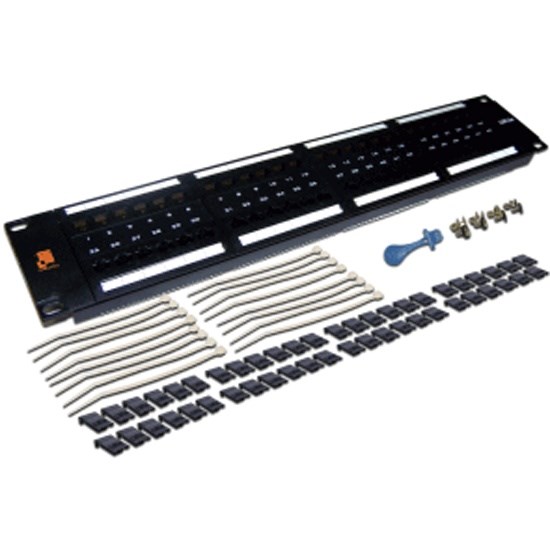 Патч-панель 19, 48xRJ45, UTP, Кат. 6 Lanmaster LAN-PPL48U6 244636