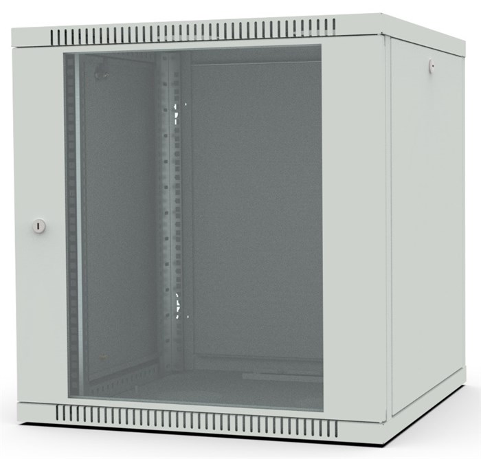 Шкаф настенный 19", 12U Filum FL-WB-1266GM-GY 1201594