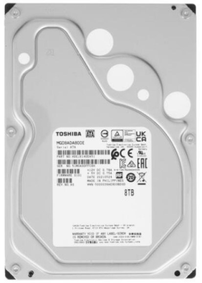 Жесткий диск 8TB SATA 6Gb/s Toshiba (KIOXIA) MG08ADA800E 866783
