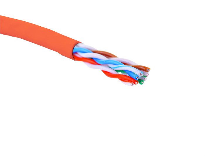 Кабель витая пара U/UTP 5 кат. 4 пары Eurolan 19C-U5-12RD-B305 1003692