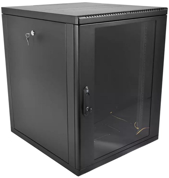 Шкаф настенный 19", 15U ЦМО ШРН-15.650-9005 1138758