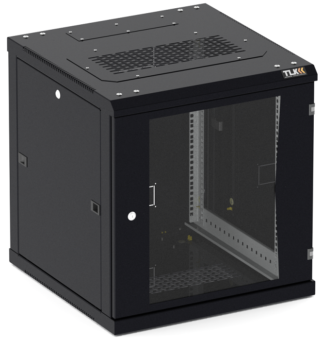 Шкаф настенный 19", 6U TLK TWC-066045-R-G-BK 791697