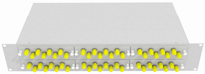 Кросс оптический стоечный  TopLAN КРС-Top-2U-48ST/U-OM2-GY 649079