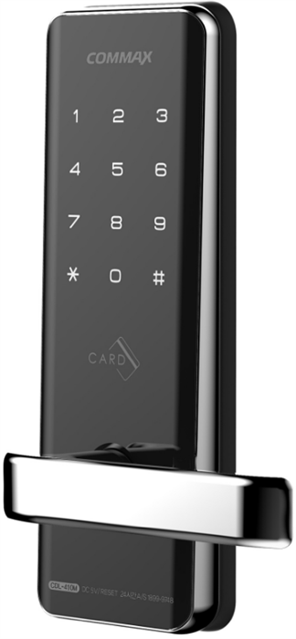 Замок  COMMAX CDL-410M BLK 1009567