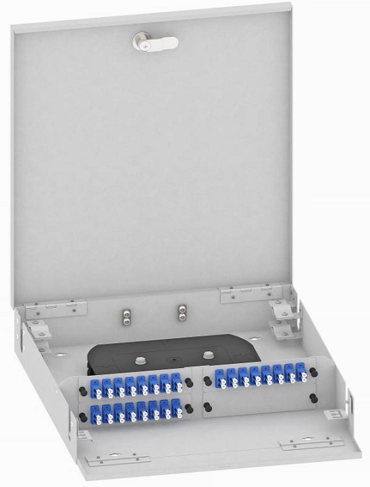 Кросс оптический настенный  TopLAN КРН-Top-48LC/U-OS2-GY 649242