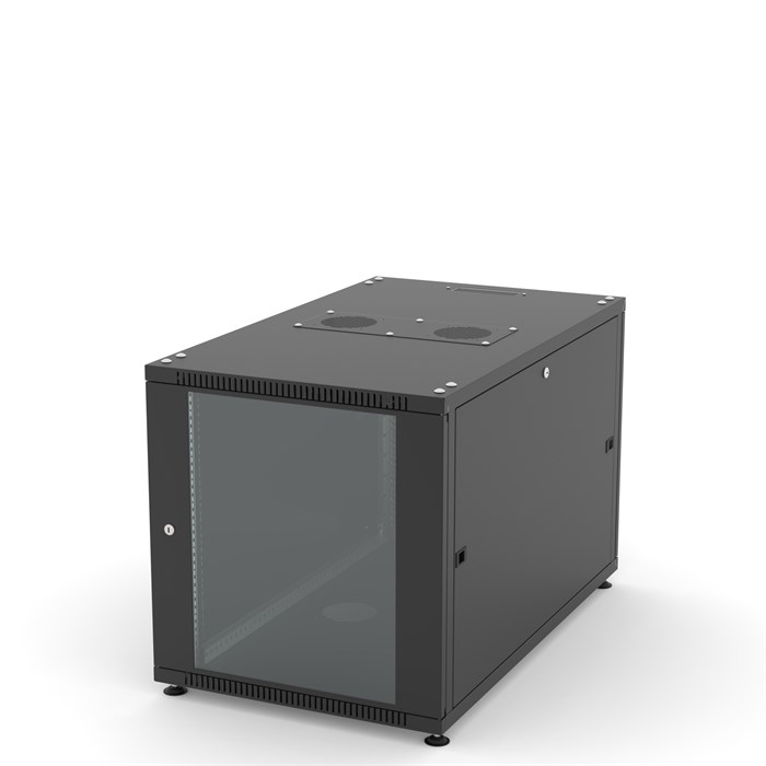 Шкаф напольный 19", 12U Filum FL-NT-12610GM1M-BK 1180054