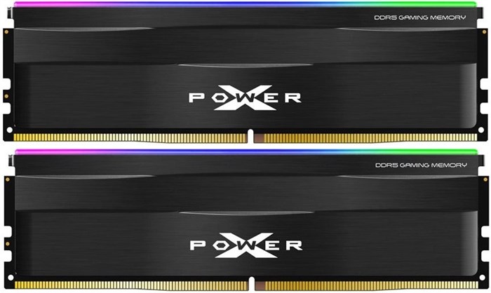 Модуль памяти DDR5 64GB (2*32GB) Silicon Power Xpower Pulse RGB 1205034