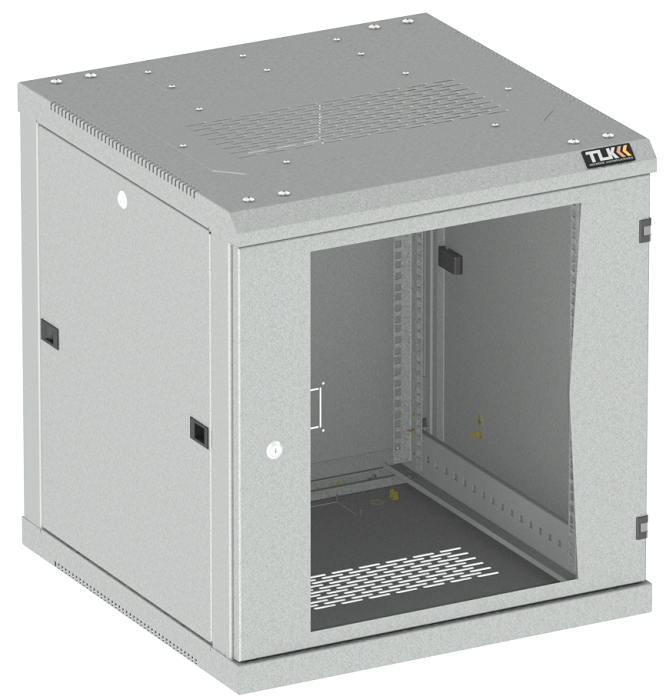 Шкаф настенный 19", 15U TLK TWC-156060-R-G-GY 791712