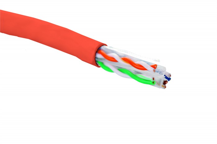 Кабель витая пара U/UTP 6 кат. 4 пары Eurolan 19C-U6-12RD-B305 1003702