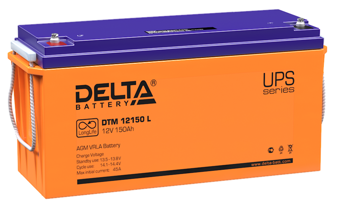 Батарея  Delta DTM 12150 L 645262