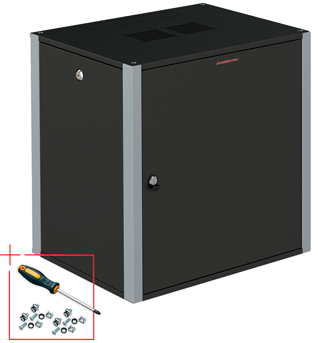 Шкаф настенный 19", 22U SYSMATRIX WP 6622.920 847557