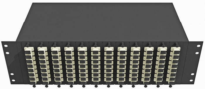 Кросс оптический стоечный  TopLAN КРС-Top-3U-96SC/U-OM2-BK 649137