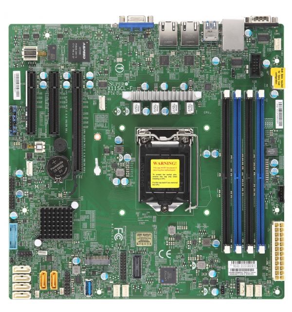 Материнская плата mATX Supermicro MBD-X11SCL-F-B 723755