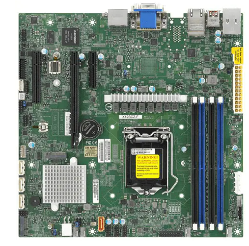 Материнская плата mATX Supermicro MBD-X12SCZ-F-B 1024956