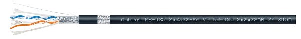 Кабель интерфейсный  Cabeus RS-485 2x2x22AWG/7 728850