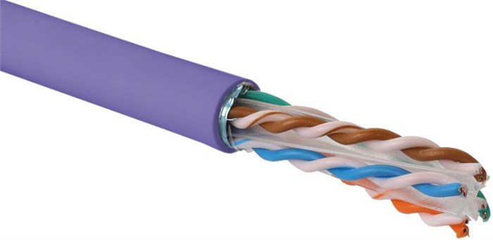 Кабель витая пара U/UTP 6a кат. 4 пары Eurolan 19C-UA-05VL-R500 1198920