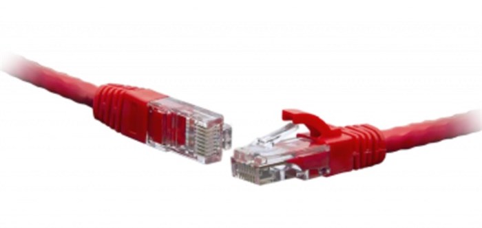 Кабель патч-корд U/UTP 5e кат. 10м SNR SNR-UU4-5E-100-LST-RD 1180220