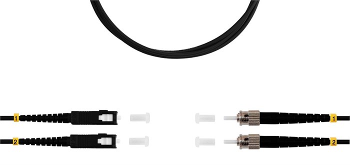 Кабель патч-корд волоконно-оптический Vimcom SC-ST duplex 50/125 1m 1091542