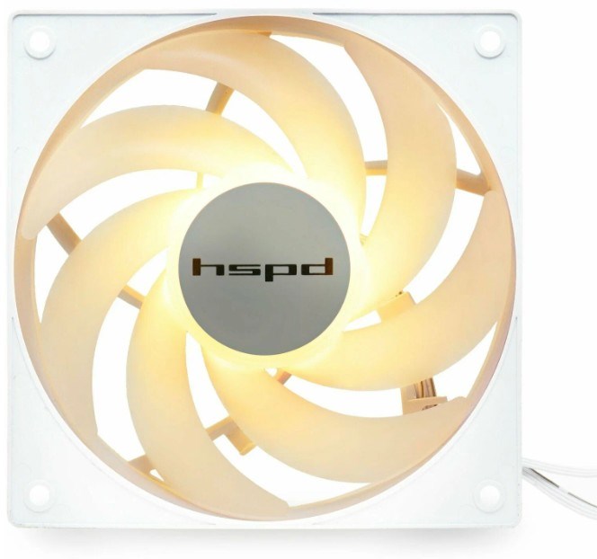 Вентилятор для корпуса HSPD M1-1201WH-ARGB 1165104