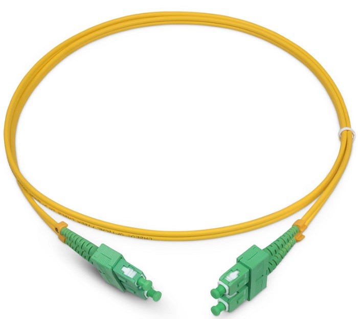 Кабель патч-корд волоконно-оптический Cabeus FOP(d)-9-SC/APC-SC/APC-15m 514106