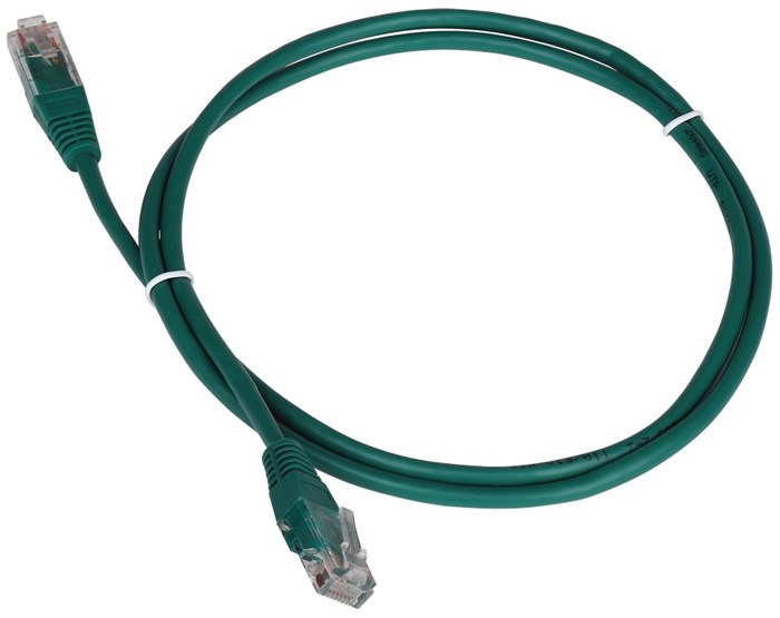 Кабель патч-корд U/UTP 5e кат. 20м TWT TWT-45-45-20-GN 618530