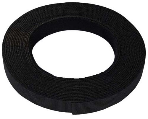 Рулон липучки  Hyperline WASNR-5x25-BK 617171