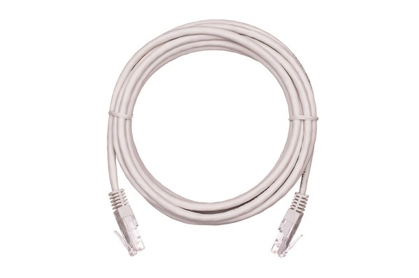 Кабель патч-корд U/UTP 5e кат. 1.5м Netlan EC-PC4UD55B-BC-PVC-015-GY-10 596239