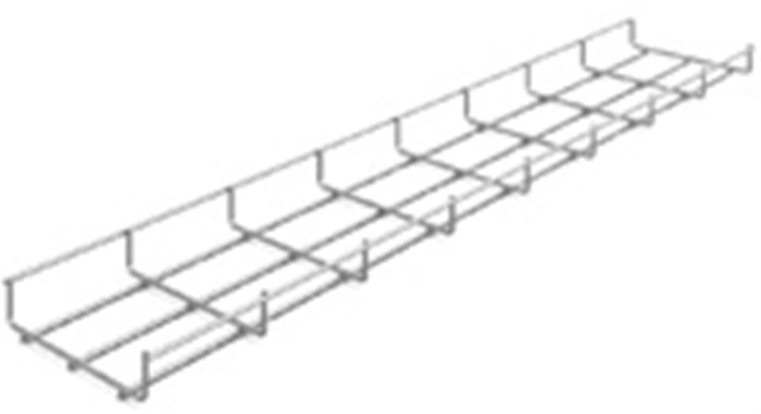 Лоток проволочный  Ostec ПЛМ-150х35х3000-3,5-ЭЦ 916795