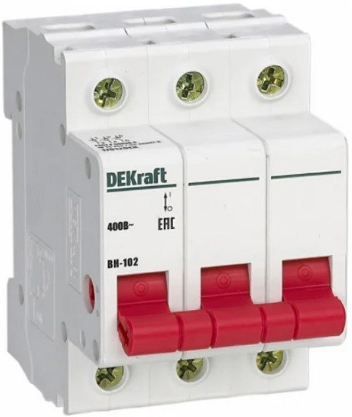 Рубильник  DEKraft 17012DEK 831581