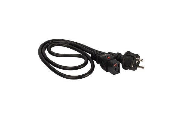 Кабель питания  Lanmaster LAN-PP19L/SH-2.0-BK 687125