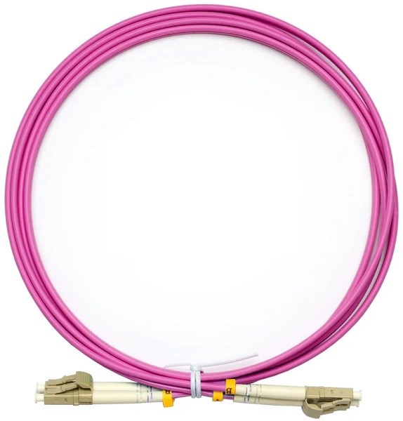 Патч-корд волоконно-оптический Vimcom DPC-MM50(OM4)-LSZH-3.0-LC-LC-5 1151906