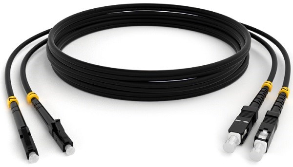 Кабель патч-корд волоконно-оптический Vimcom LC-LC duplex 50/125 5m 1112887