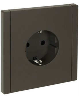 Розетка с заземлением  IEK FP-R11-16-K03 1158303