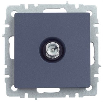 Розетка телевизионная проходная  IEK BR-A10-P-K35 1157615