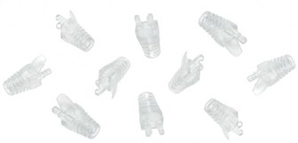 Колпачок на коннектор RJ-45 NikoMax NMC-RJBOOT55B-TR-100 646290