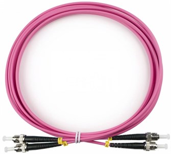 Патч-корд волоконно-оптический TopLAN DPC-TOP-OM4-ST/P-ST/P-2.0 LSZH 649362