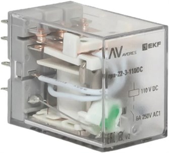 Реле промежуточное EKF rpa-22-3-110DC 1131662