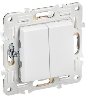 Переключатель двухклавишный  IEK SK-V22-0-10-K01 1157354