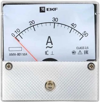 Амперметр  EKF ama-801-50 1145698