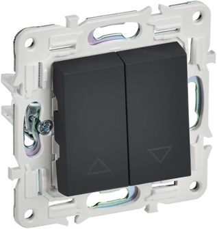 Выключатель двухклавишный для жалюзи IEK SK-V15-0-10-K53 1157967