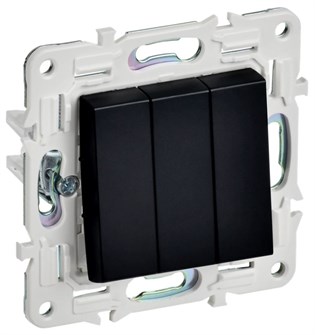 Выключатель трехклавишный  IEK SK-V30-0-10-K02 1157964