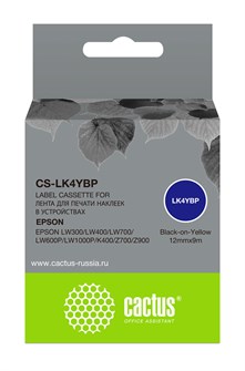 Картридж ленточный Cactus CS-LK4YBP 1017201