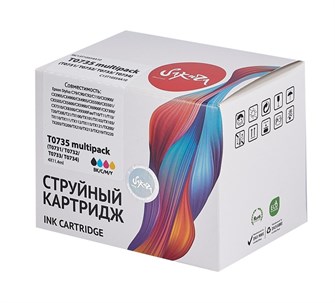 Картридж струйный Sakura C13T10554A10 (T0735) 986630