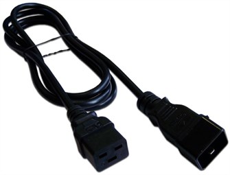 Кабель питания  Lanmaster LAN-PP19/20-3.0-BK 797629