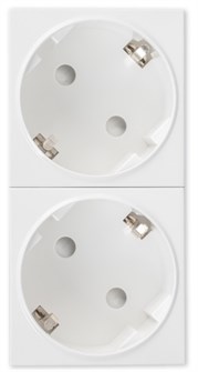Розетка  Filum FL-PWS-2P-WH/3 1230166