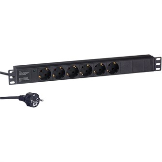 Блок розеток  Exegate ServerPro PDU-19H602 Al-6S-EU2CU 1041305
